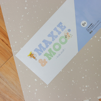 EVA Foam Baby play mat Nordic Snow - Hazelnut